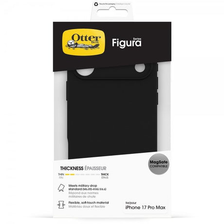 Otterbox iPhone 17 Pro Max Kuori Figura MagSafe Musta