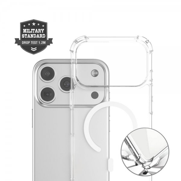 4smarts iPhone 17 Pro Max Kuori Ibiza MagSafe Transparent