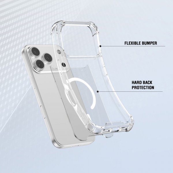 4smarts iPhone 17 Pro Max Kuori Ibiza MagSafe Transparent