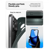 Spigen iPhone 17 Pro Max -kuori Liquid Air Abyss Green