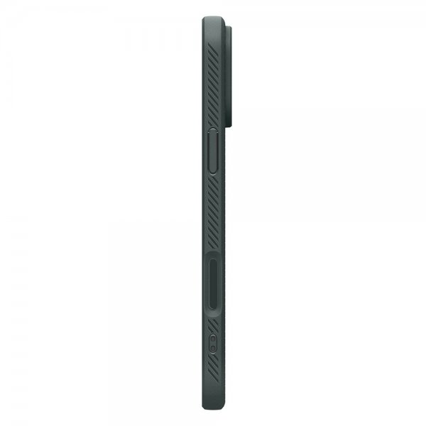 Spigen iPhone 17 Pro Max -kuori Liquid Air Abyss Green