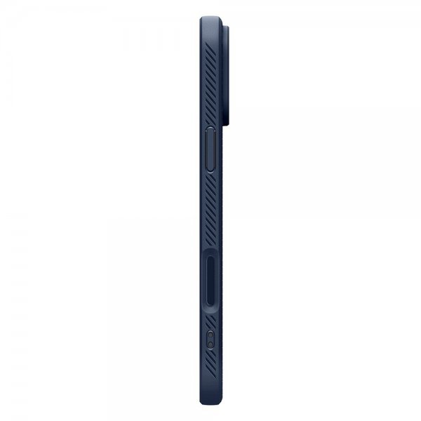 Spigen iPhone 17 Pro Max -kuori Liquid Air Navy Blue