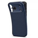 Spigen iPhone 17 Pro Max -kuori Liquid Air Navy Blue