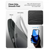 Spigen iPhone 17 Pro Max kuori Silicone Fit MagFit Abyss Green