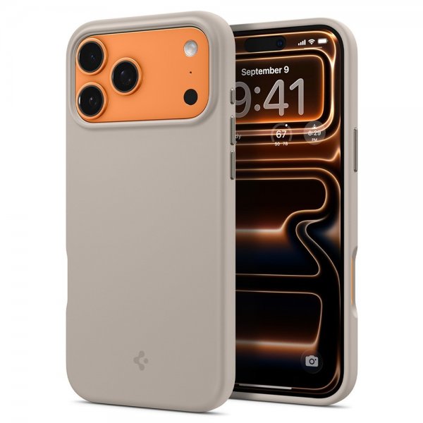 Spigen iPhone 17 Pro Max kuori Silicone Fit MagFit Stone