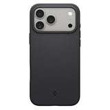 Spigen iPhone 17 Pro Max kuori Silicone Fit MagFit musta