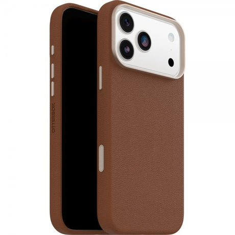 Otterbox iPhone 17 Pro Max Kuori Symmetry Cactus Leather MagSafe Desert Saddle