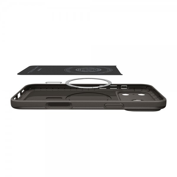 Spigen iPhone 17 Pro Max -kuori Thin Fit MagFit Gunmetal
