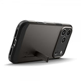 Spigen iPhone 17 Pro Max -suojakuori Tough Armor T MagFit Gunmetal