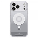 Spigen iPhone 17 Pro Max -kuori Ultra Hybrid Classic MagFit Silver