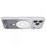 Spigen iPhone 17 Pro Max -kuori Ultra Hybrid Classic MagFit Silver