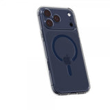 Spigen iPhone 17 Pro Max Ultra Hybrid MagFit -suojakuori, kirkas, Deep Blue