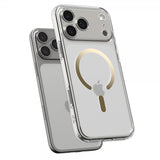 Spigen iPhone 17 Pro Max Ultra Hybrid MagFit Clear Gold -kuori