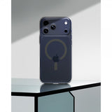 Spigen iPhone 17 Pro Max Ultra Hybrid MagFit -kuori läpinäkyvä grafiitti