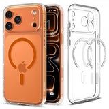 Spigen iPhone 17 Pro Max Kuori Ultra Hybrid MagFit Clear Orange