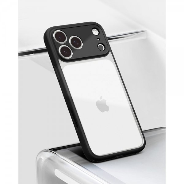Spigen iPhone 17 Pro Max -suojakuori Ultra Hybrid Matte Black