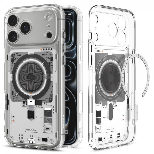 Spigen iPhone 17 Pro Max -kuori Ultra Hybrid Neo One MagFit