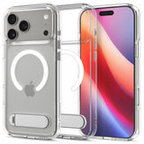 Spigen iPhone 17 Pro Max Ultra Hybrid S MagFit kirkas valkoinen kuori