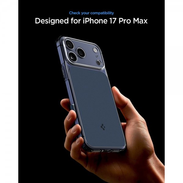 Spigen iPhone 17 Pro Max Ultra Hybrid T MagFit Mattasininen kuori