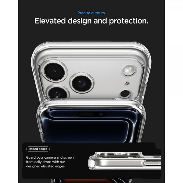 Spigen iPhone 17 Pro Max Kuori Ultra Hybrid Zero One MagFit Valkoinen