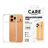 CARE by PanzerGlass iPhone 17 Pro Max Urban Explorer -läpinäkyvä kuori