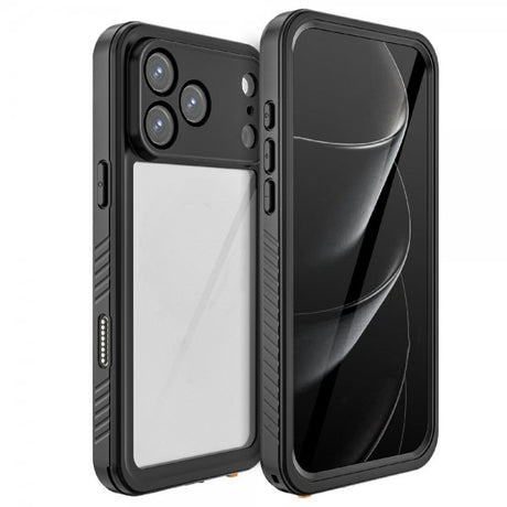 Redpepper iPhone 17 Pro Max -suojakuori vedenkestävä IP68 musta