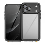 Redpepper iPhone 17 Pro Max -suojakuori vedenkestävä IP68 musta