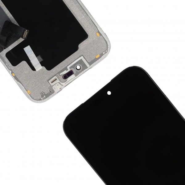 iPhone 17 Pro Max Pehmeä OLED-näyttö Korkealaatuinen Musta (RJ-merkki)