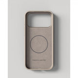 Nudient iPhone 17 Pro -kuori Bold Case MagSafe Linen Beige