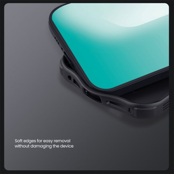Nillkin iPhone 17 Pro CamShield Pro MagSafe -suojakuori, musta