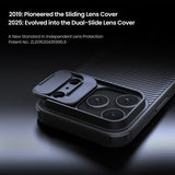 Nillkin iPhone 17 Pro CamShield Pro -suojakuori, musta