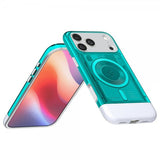 Spigen iPhone 17 Pro -suojakuori Classic C1 MagFit Bondi Blue
