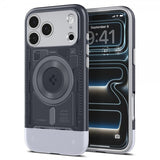 Spigen iPhone 17 Pro -suojakuori Classic C1 MagFit Graphite