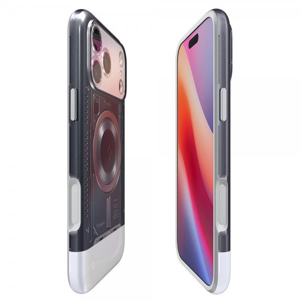Spigen iPhone 17 Pro -suojakuori Classic C1 MagFit Graphite