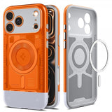 Spigen iPhone 17 Pro Classic C1 MagFit Tangerine -suojakuori