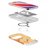 Spigen iPhone 17 Pro Classic C1 MagFit Tangerine -suojakuori