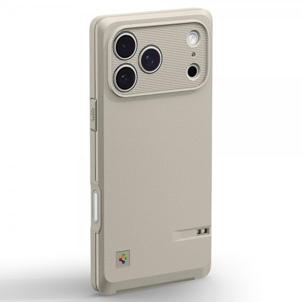 Spigen iPhone 17 Pro -kuori Classic LS MagFit Stone