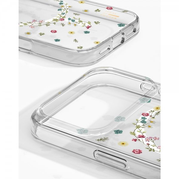 Ideal of Sweden iPhone 17 Pro -kuori Clear Case MagSafe Petite Floral