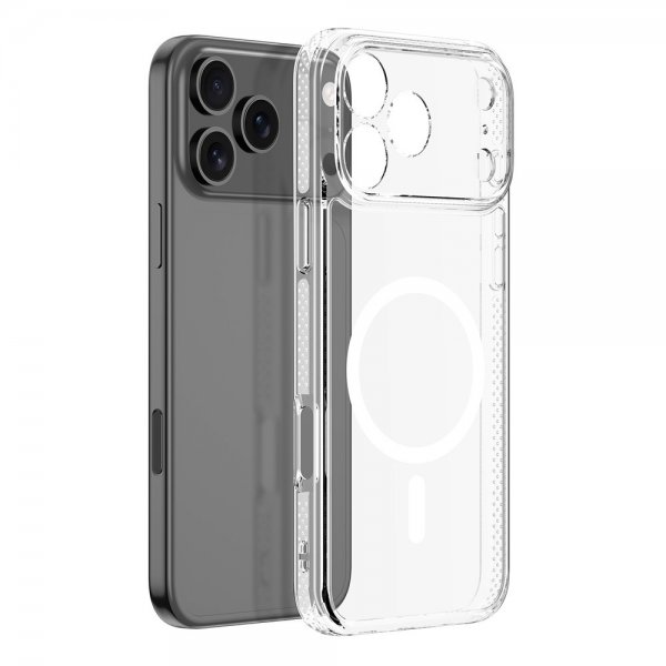 Dux Ducis iPhone 17 Pro -suojakuori Clin-sarja MagSafe Läpinäkyvä