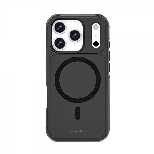 4smarts iPhone 17 Pro Kuori Defend Kotelo Ultimag Musta