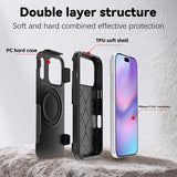 4smarts iPhone 17 Pro Kuori Defend Kotelo Ultimag Musta