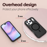 4smarts iPhone 17 Pro Kuori Defend Kotelo Ultimag Musta