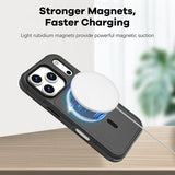 4smarts iPhone 17 Pro Kuori Defend Kotelo Ultimag Musta