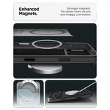 Spigen iPhone 17 Pro -kuori Enzo Aramid T MagFit musta