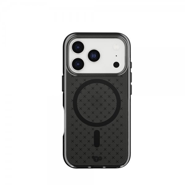 Tech21 iPhone 17 Pro -suojakuori EvoCheck MagSafe Smokey Black
