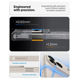 Spigen iPhone 17 Pro -kuori Liquid Air Natural Titanium