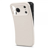 Spigen iPhone 17 Pro -kuori Liquid Air Natural Titanium