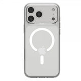 Spigen iPhone 17 Pro -suojakuori Liquid Crystal MagFit Clear White