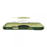 Spigen iPhone 17 Pro -kuori Nano Pop Hybrid MagFit Avo Green