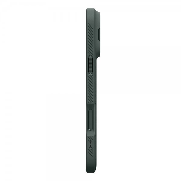 Spigen iPhone 17 Pro -kuori Optik Armor MagFit Abyss Green